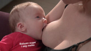 9. Nipple squirts milk in slow motion (0:24, “Breast feeding in super slow motion”)