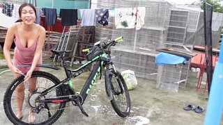 its a bike wash