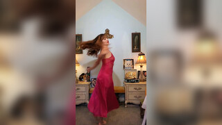 8. Dainty Rascal Dancing in Sexy Sheer Pinup Girl Vintage 50s Lingerie (see-thru truly begins at 4:20)