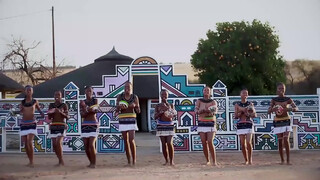 8. She is so smart! Ndebele culture – South Africa dance