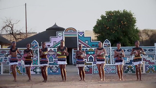 9. She is so smart! Ndebele culture – South Africa dance
