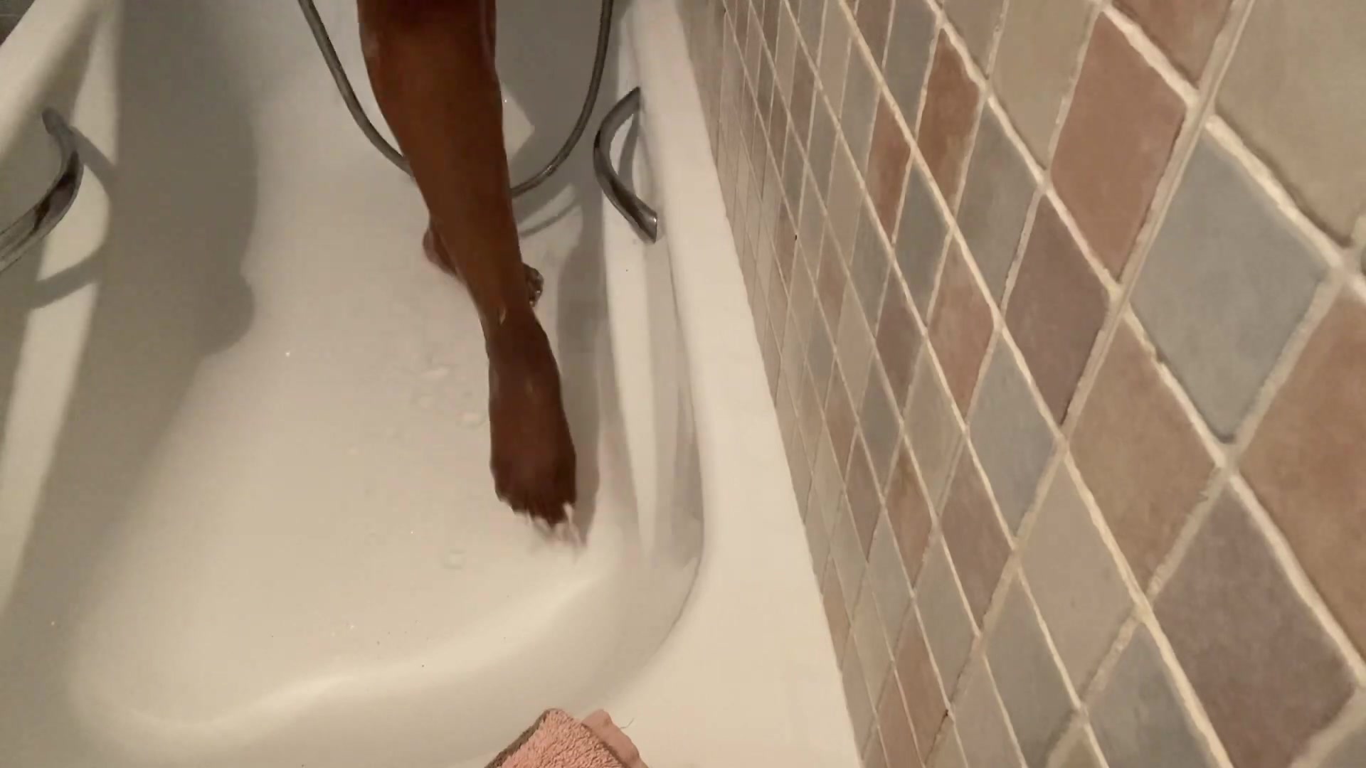 Shower routine nip slip | Nude Video on YouTube | nudeleted.com