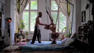 a rope bondage session in berlin