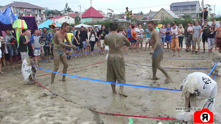 8. Winning the mud wresting match with grace (0:13 or https://youtu.be/xUi16ltRBQA?t=13)