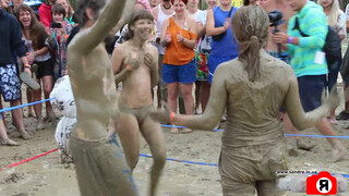 2. Winning the mud wresting match with grace (0:13 or https://youtu.be/xUi16ltRBQA?t=13)