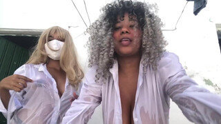 6. Wet shirt, see through tits from 1:52