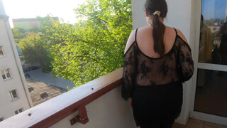 5. Trying on see through blouses | No Bra (for fans of ‘bigger’ girls!)