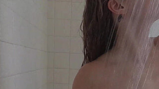 4. Shower With Me ASMR (No Talking) Hidden Camera Angle