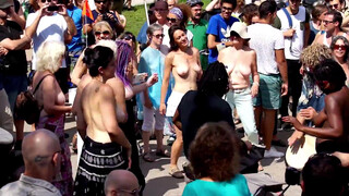 8. GoTopless (TAM TAM Day) Montreal, Que. , Canada “2014”