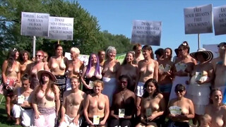 3. GoTopless (TAM TAM Day) Montreal, Que. , Canada “2014”