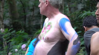 Naked body paintings