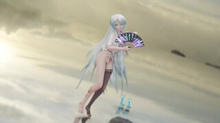 6. Animated naked fan dance (anime style, titled: R18MMD)