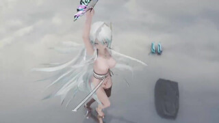 8. Animated naked fan dance (anime style, titled: R18MMD)