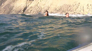10. Nude girls enjoying the warm surf part 2 (0:28 or https://youtu.be/UwakDEXug5U?t=28)