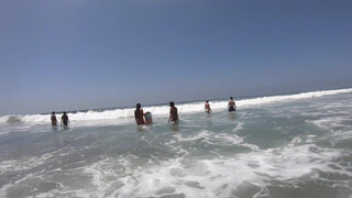 1. Nude girls enjoying the warm surf (1:42 or https://youtu.be/6ynpY-pHxUI?t=102)