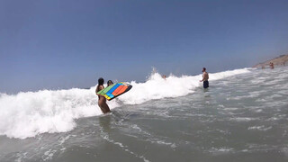 2. Nude girls enjoying the warm surf (1:42 or https://youtu.be/6ynpY-pHxUI?t=102)
