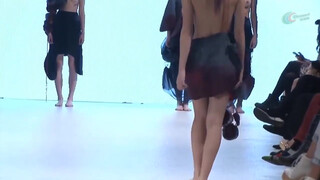 7. Not all fashion models are flat – part 2 (starts at 0:10, there is nudity after this, but the models are flat)
