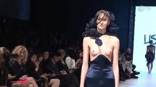 8. Not all fashion models are flat – part 2 (starts at 0:10, there is nudity after this, but the models are flat)