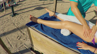 8. Massage on the beach