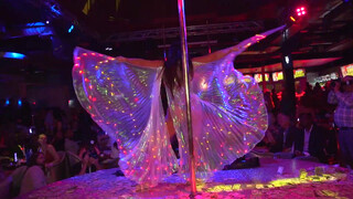 9. 60fps strip-tease (Natasha Nova at the Expo Opening Night Party at the Hustler Club Vegas)