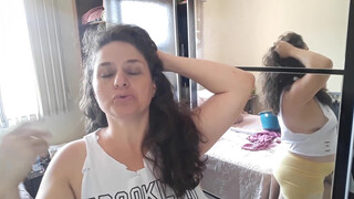 1. 7:43 – Side boob and nipple in mirror