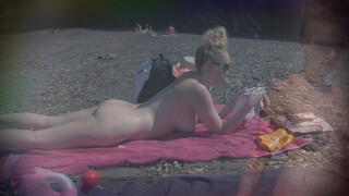 7. Naked butt on the beach [7:30]