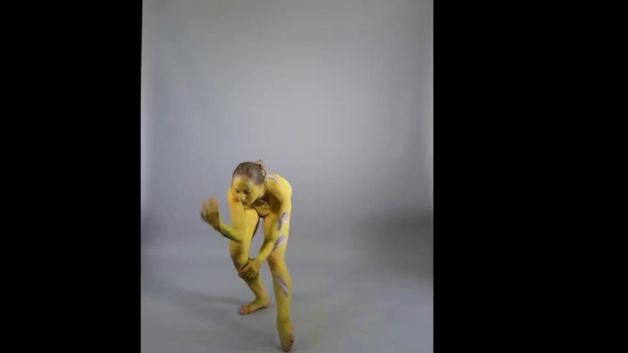 Painted Nudes Dance and Pose | Nude Video on YouTube | nudeleted.com