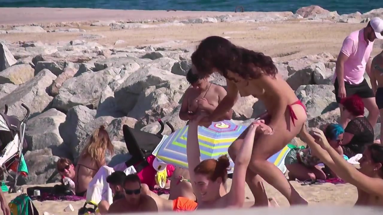Cheerleaders on the beach | Nude Video on YouTube | nudeleted.com